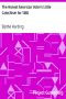 [Gutenberg 28079] • The Honest American Voter's Little Catechism for 1880